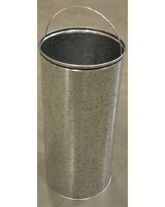 DT15REDGL Dome Top Bullet Trash Can - 15 Gallon Capacity - 15 3/8&quot; Dia. x 34 1/2&quot; H - Red in Color